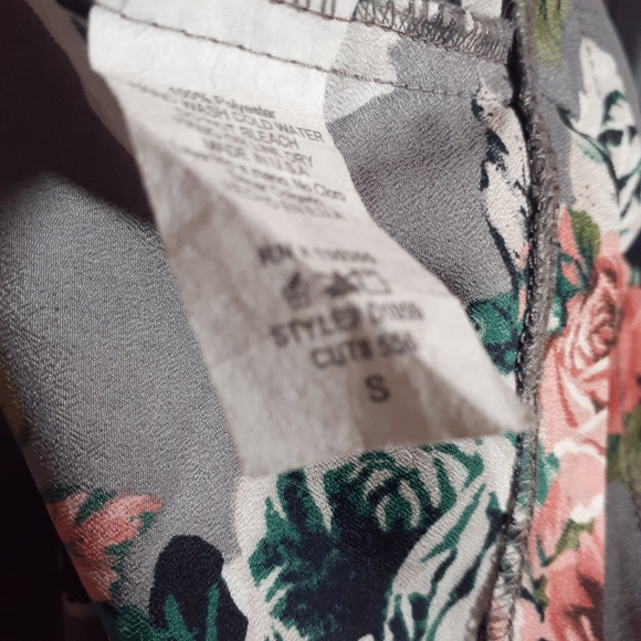 (Love Notes) Ladies No Sleeve Flowered Dress SizeS - Picture 6 of 6